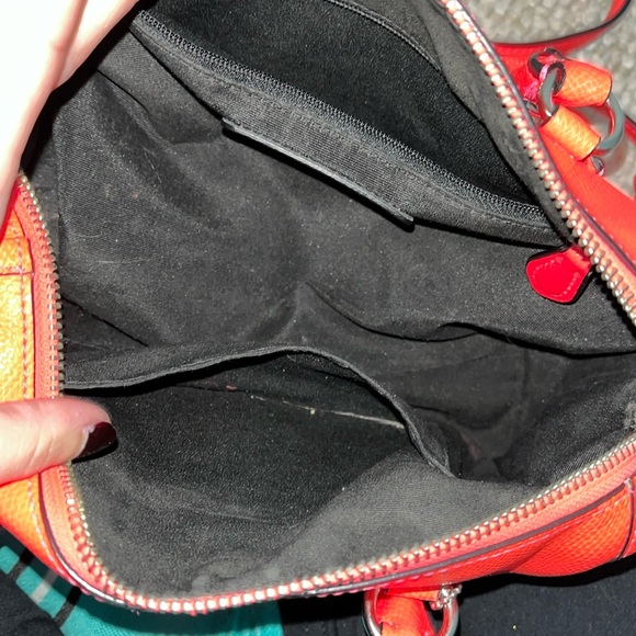 Coach Mini Bennett Neon Pink Satchel - Picture 8 of 13